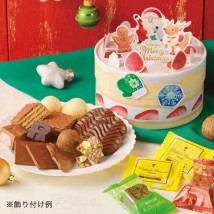 日本 ROYCE 聖誕蛋糕裝飾朱古力禮盒 19枚入
